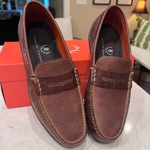 Martin Dingman Men's Grain Leather Loafer